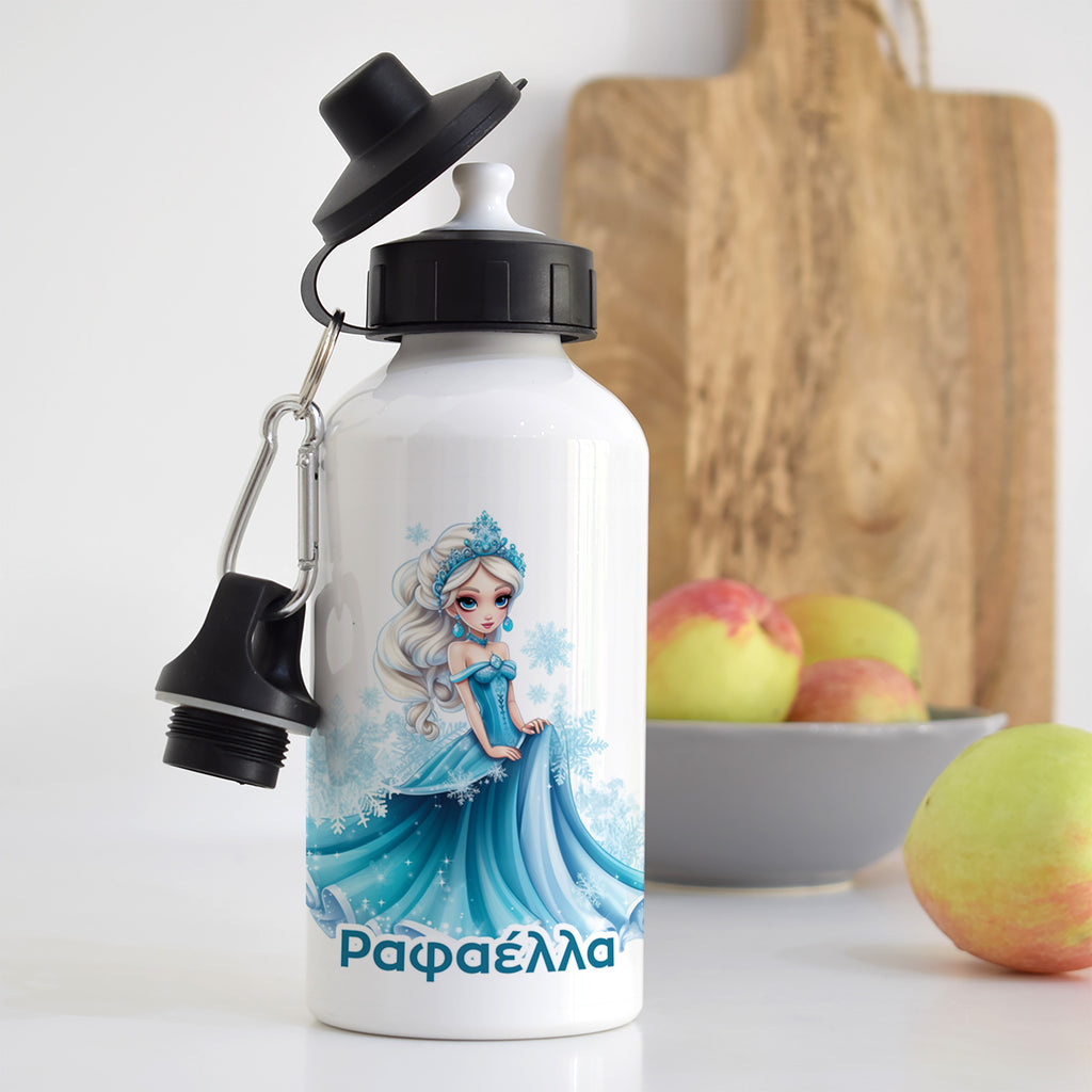 Snow Princess - Aluminum Water Bottle