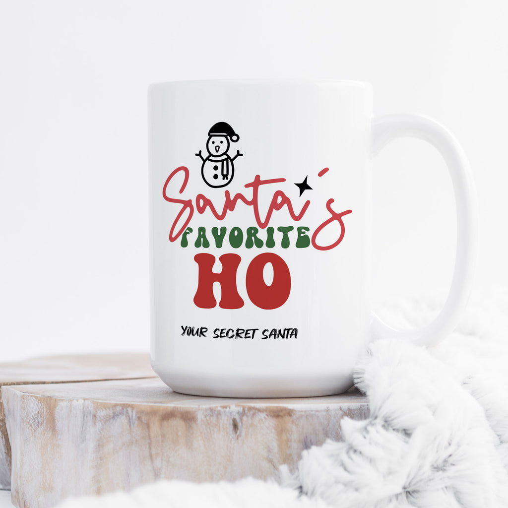 Santa's Favorite - Large Ceramic Coffee Mug