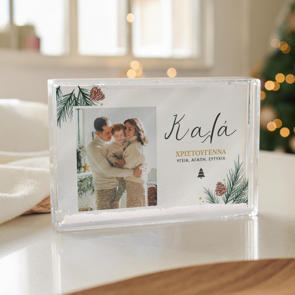 Christmas Wishes - Acrylic Photo Block