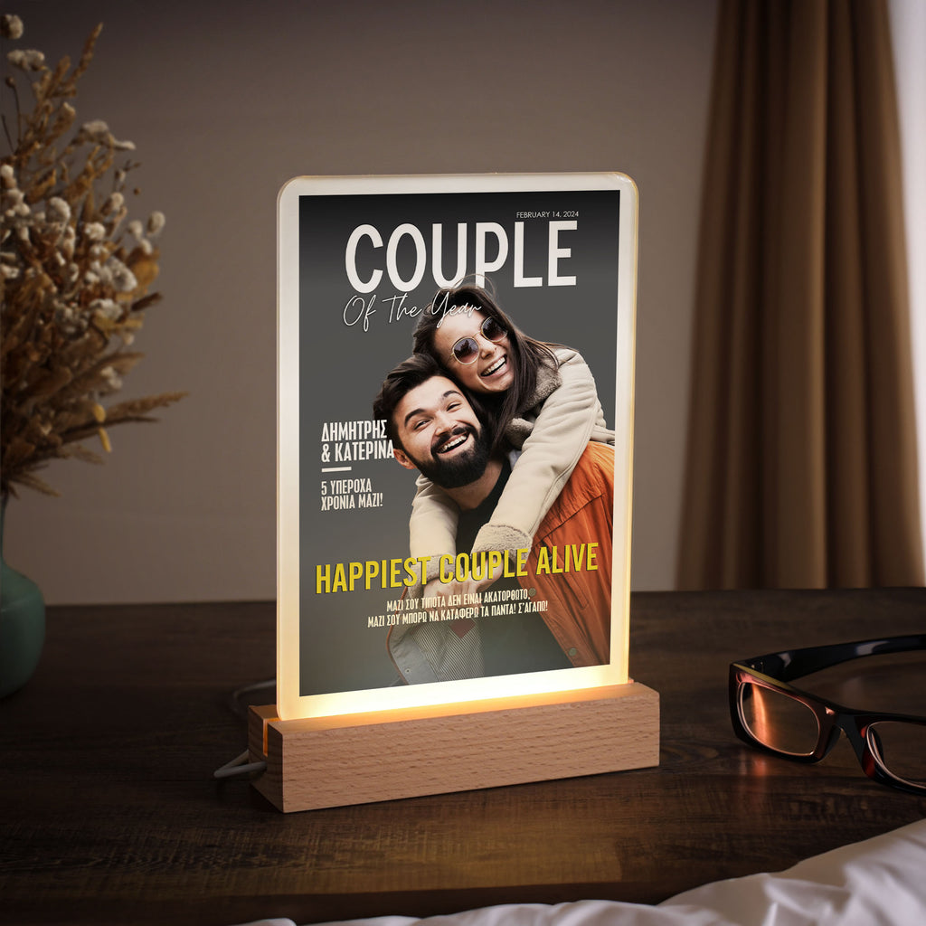 Magazine Design - Night Light Frame