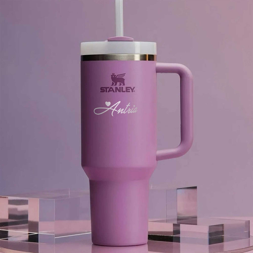 Stanley Quencher Engraved Tumbler - Lilac