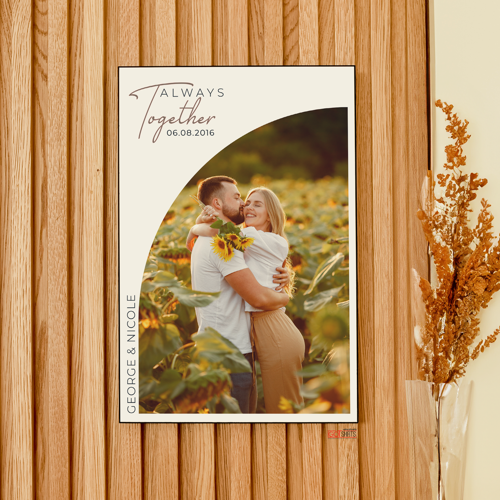 Always Together - Wooden Photo Panel