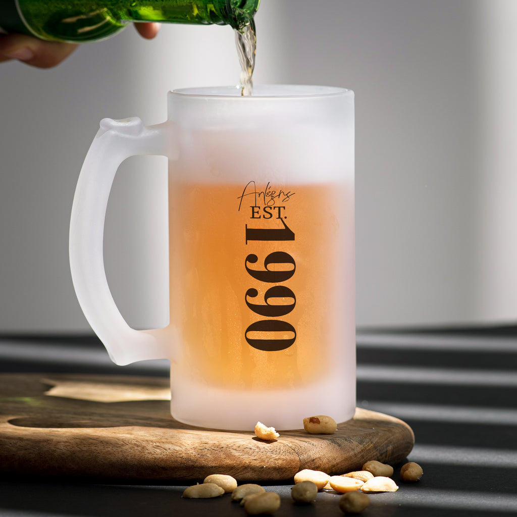 Est - Frosted Beer Glass