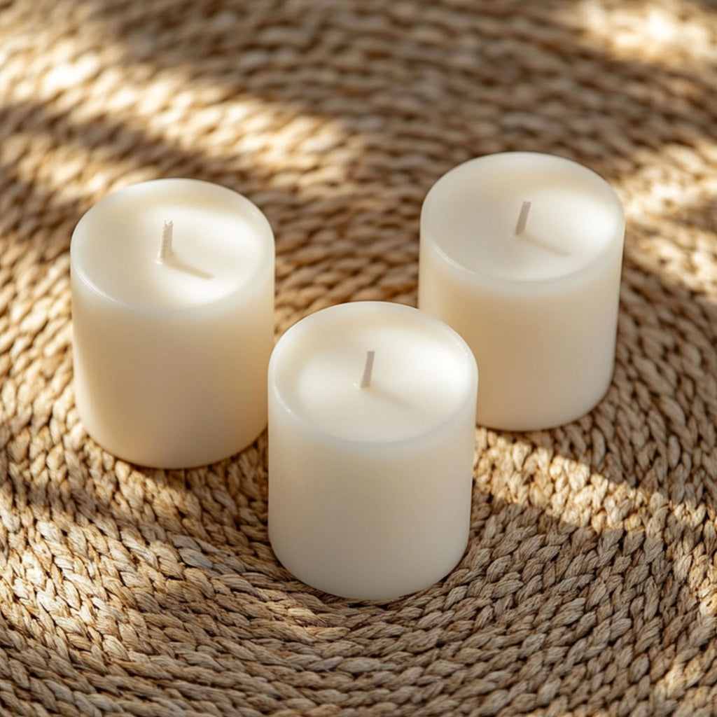 Vanilla Scented Candle Refill For Ceramic Candle Holder