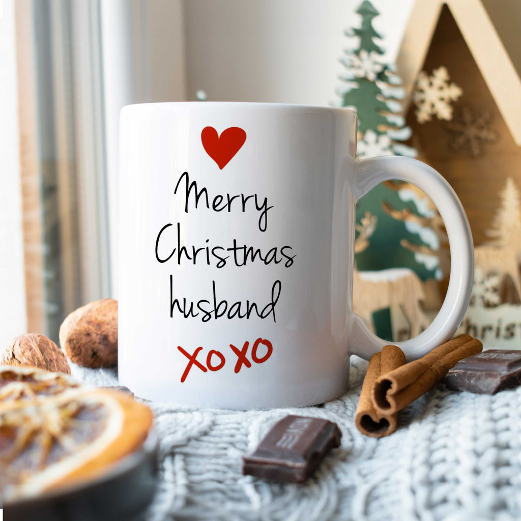 Merry Christmas Husband - Ceramic Mug 330ml