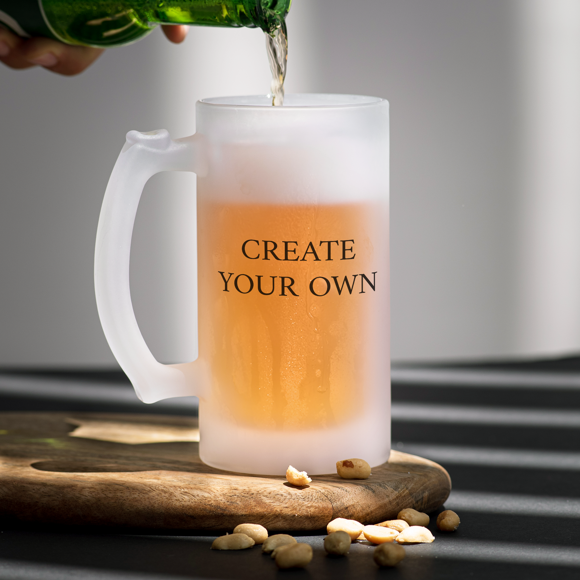 Engraved Godparent 500ml Beer Stein Mug