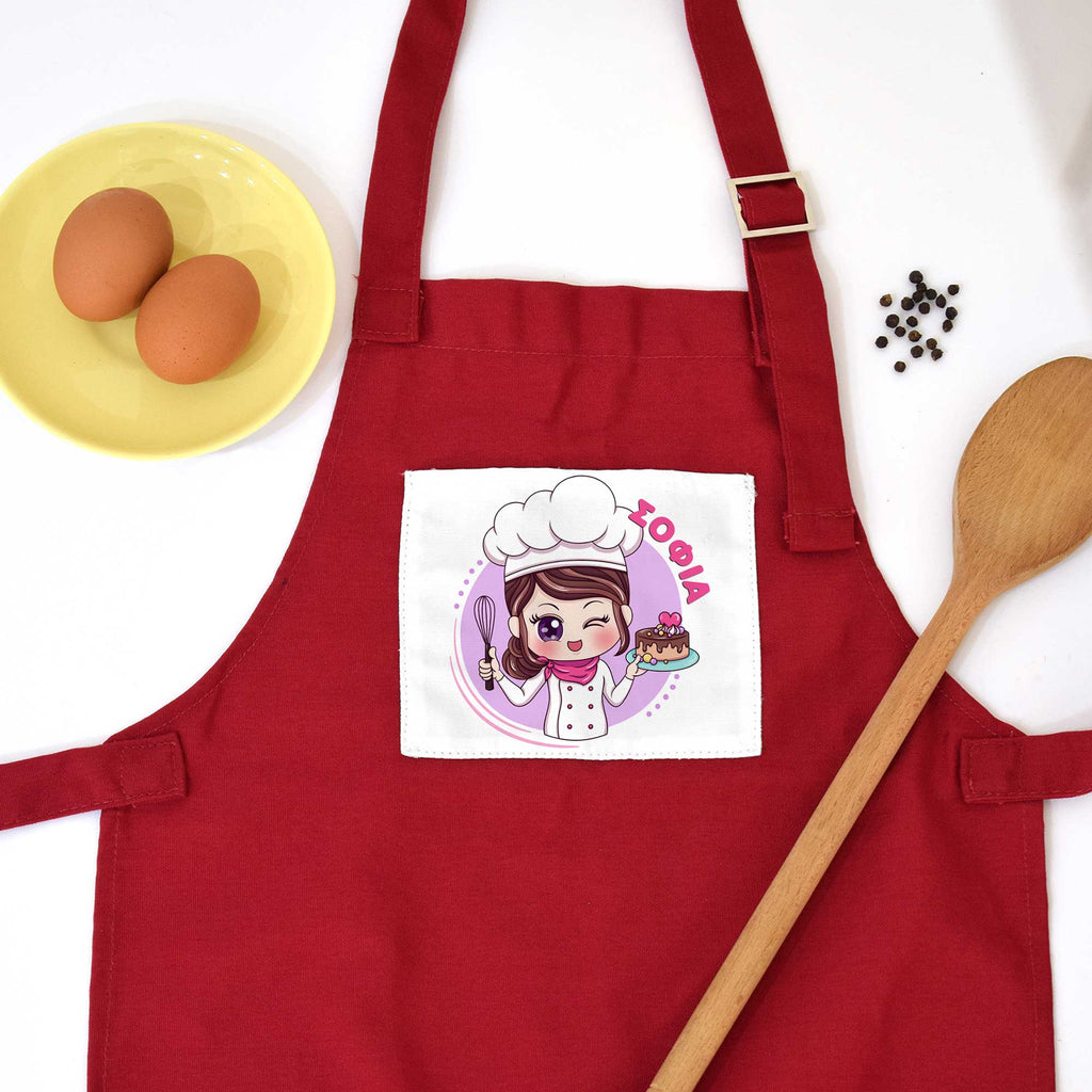 Kids Apron With Hat