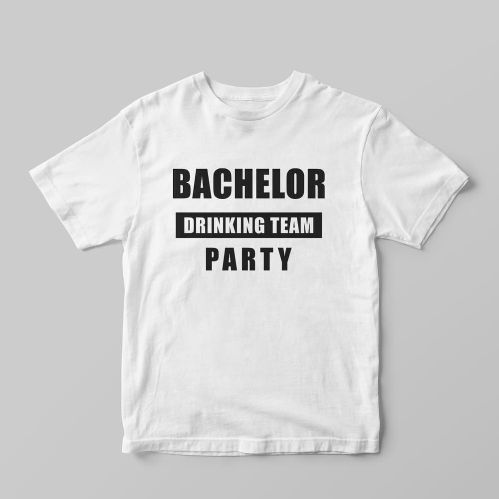 Bachelor Drinking Team T-Shirt