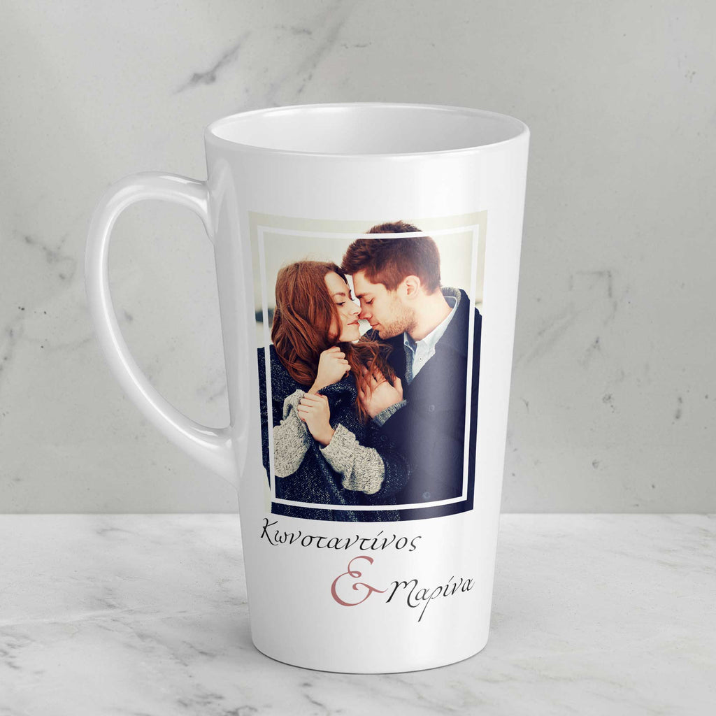 Couple Photo - Tall Latte Mug