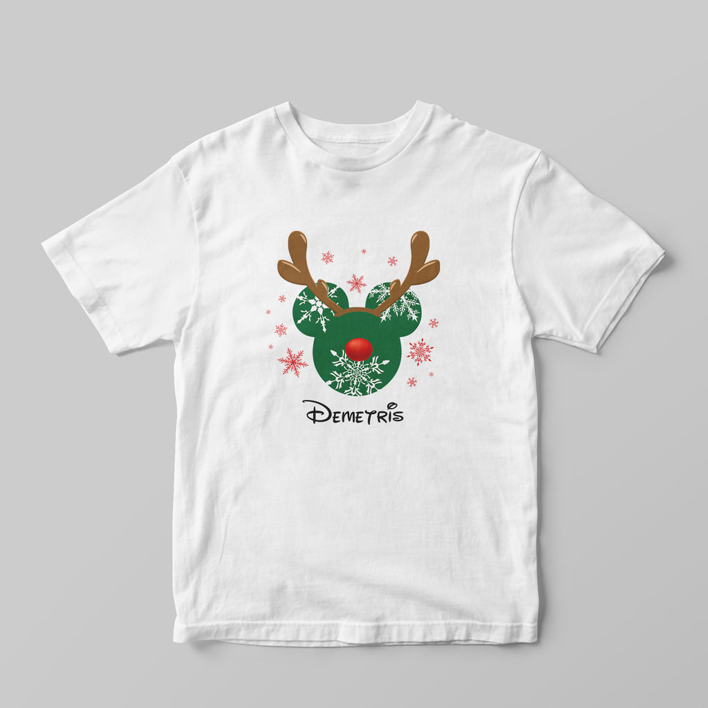 Christmas Mouse Boy - Kids T-shirt