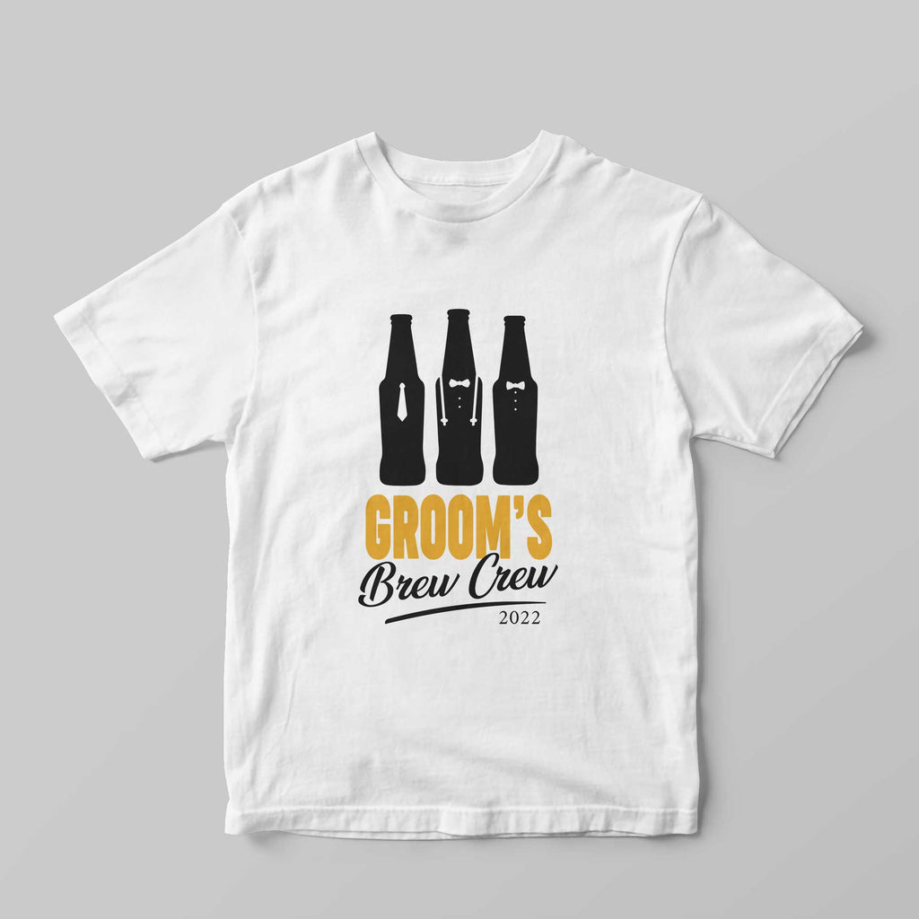 Groom's Brew Crew T-Shirt